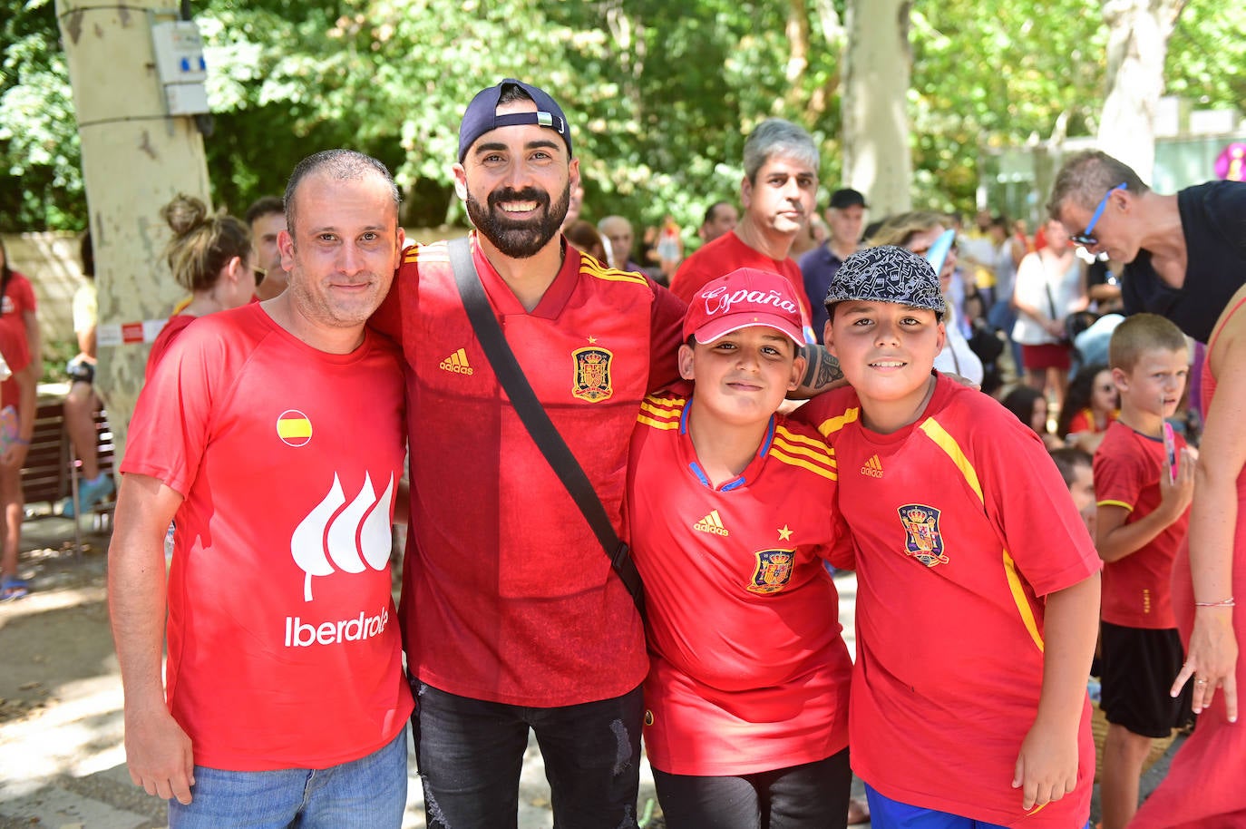 Cientos de personas vibran en Valladolid con el Mundial Femenino conquistado por España