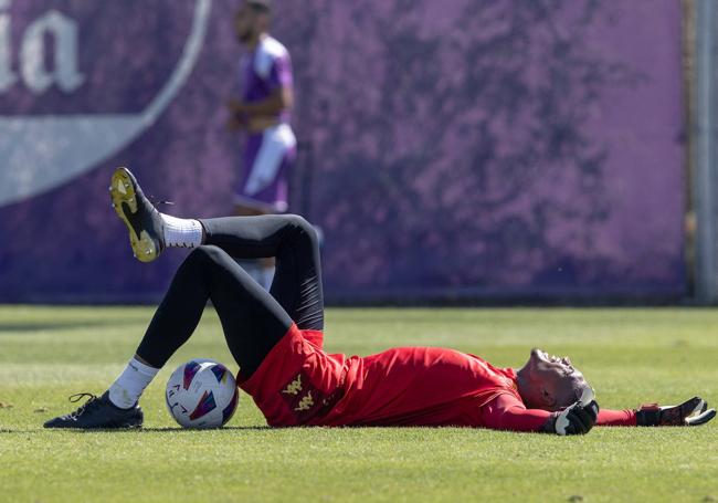 Maciel, abatido tras su primera sesión de entrenamiento en los Anexos.