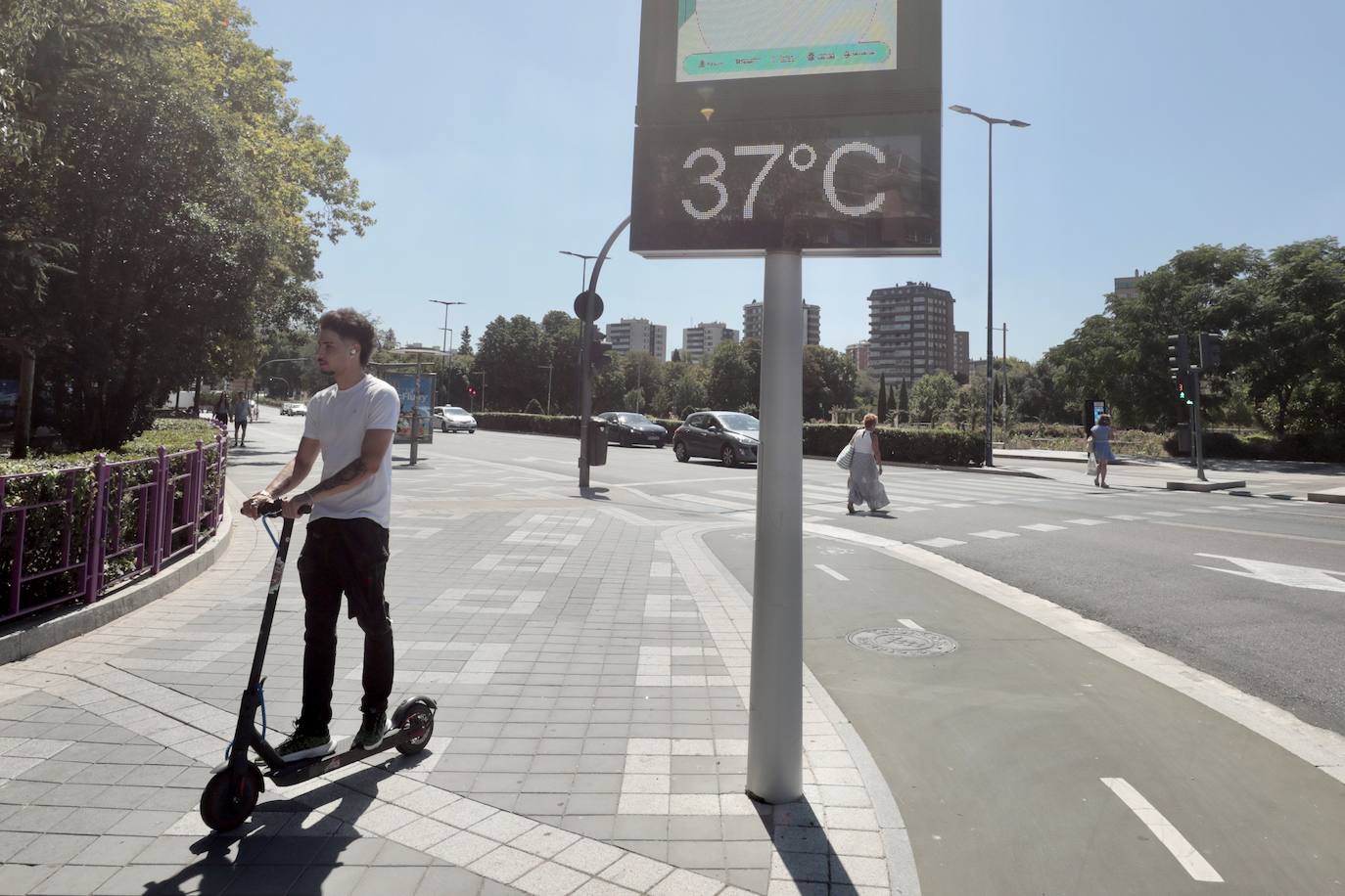 Comienza lo más duro de la ola de calor en Valladolid