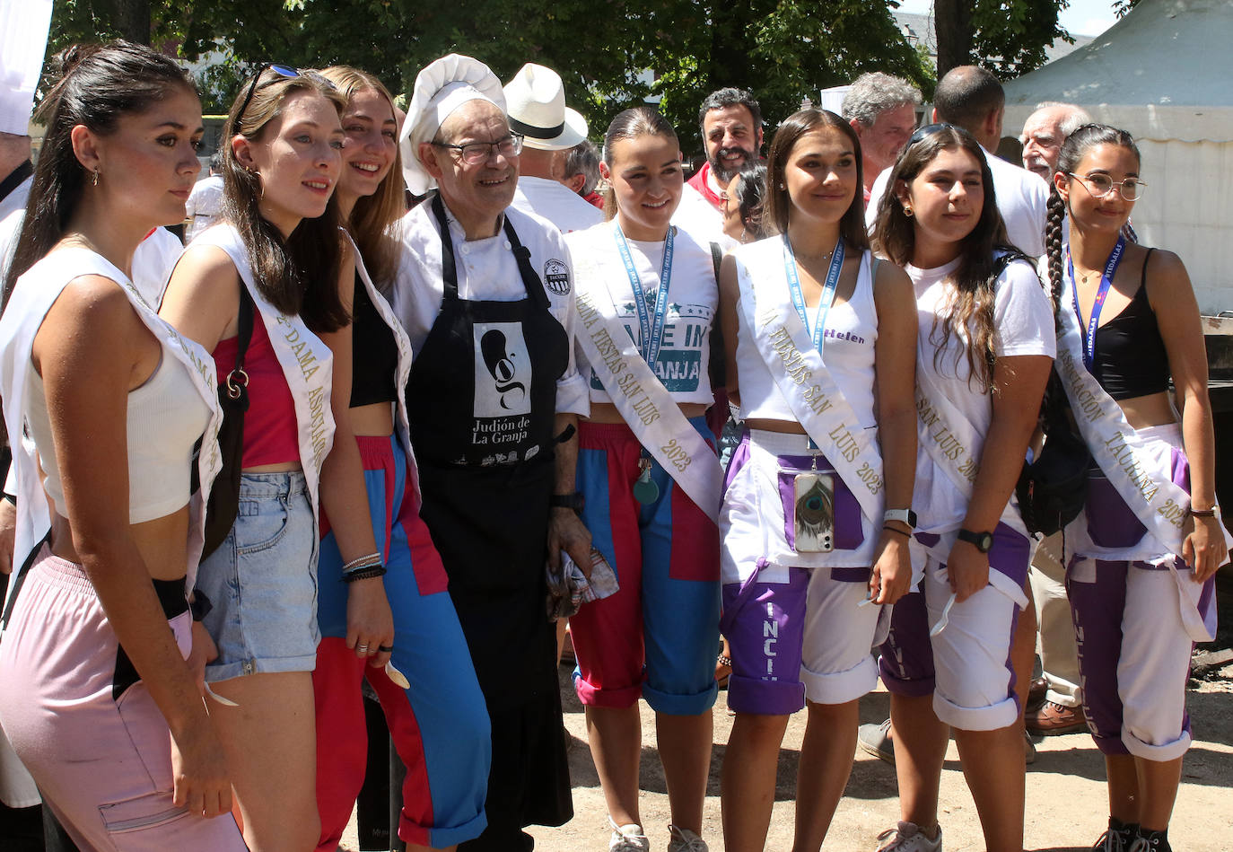 Tradicional judiada en La Granja de San Ildefonso