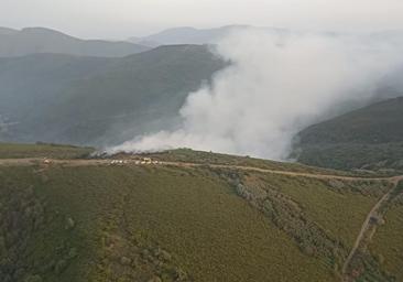 Declarado de nivel 1 de peligrosidad un incendio en León