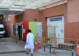 Sala de espera de Urgencias del Hospital Río Carrión en remodelación.