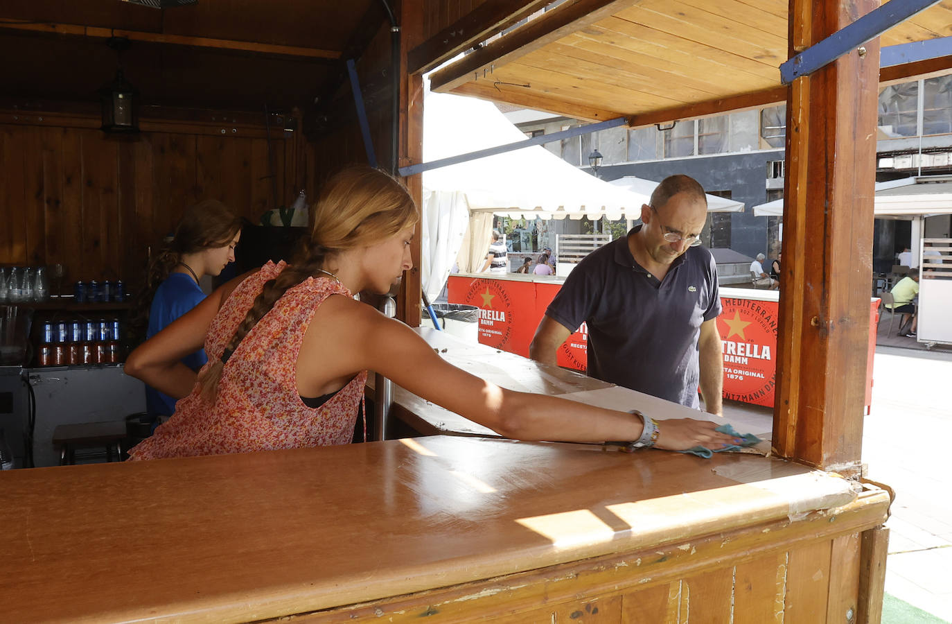 La Feria de Día, casi lista para arrancar los sanantolines