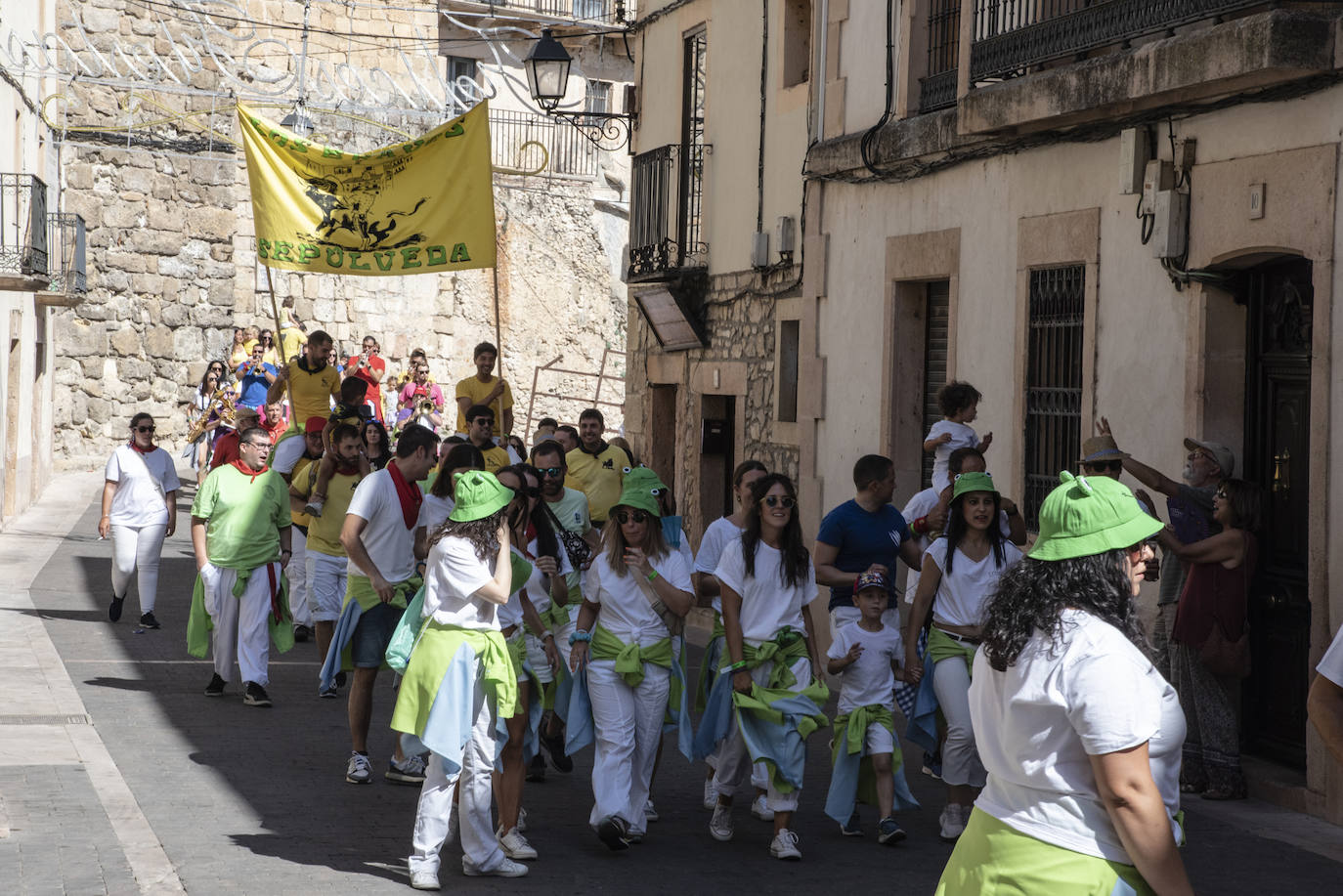 Inicio de las fiestas de Sepúlveda