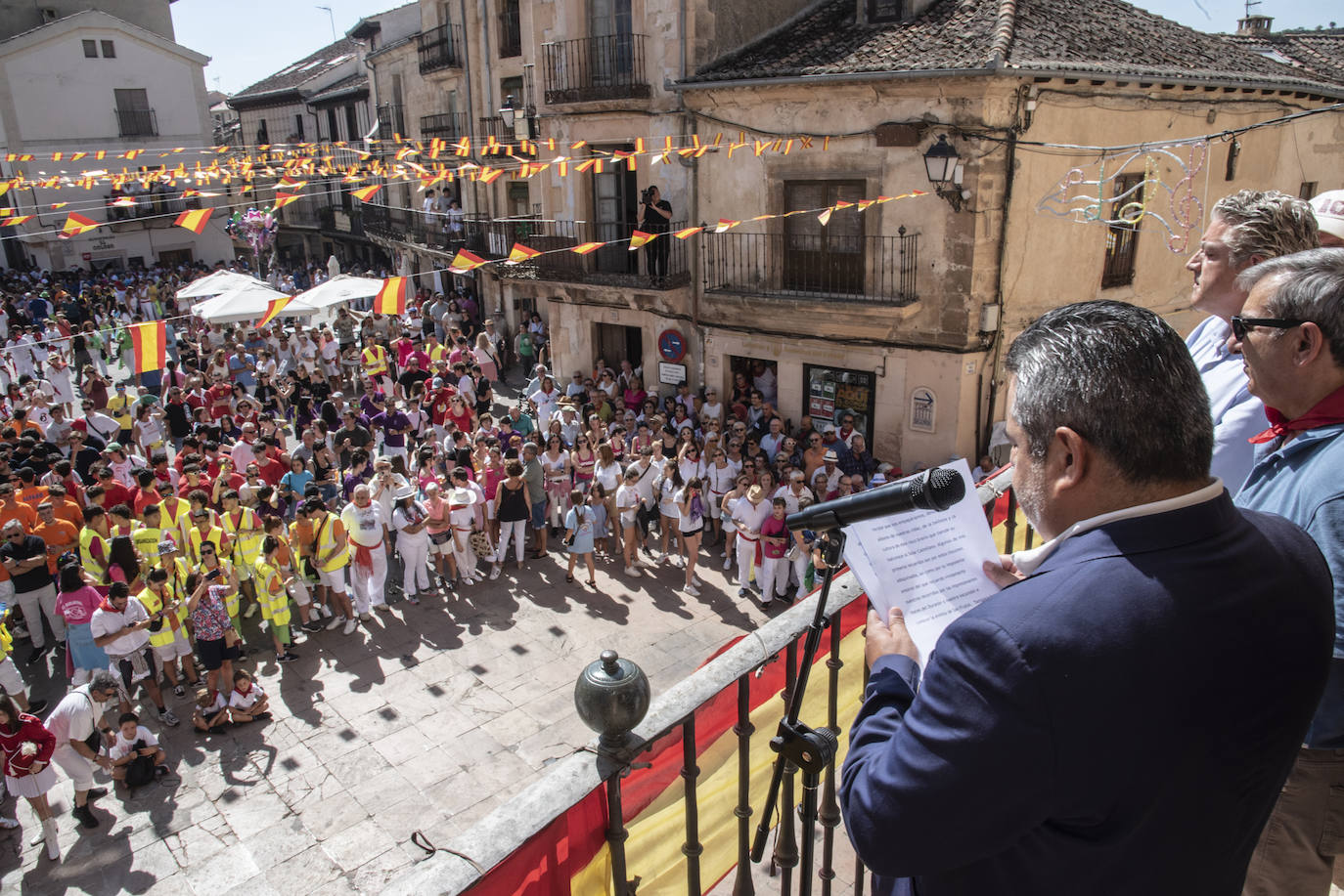 Inicio de las fiestas de Sepúlveda