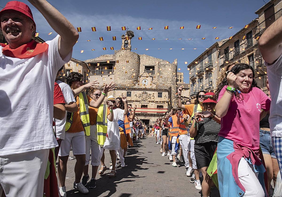 Inicio de las fiestas de Sepúlveda