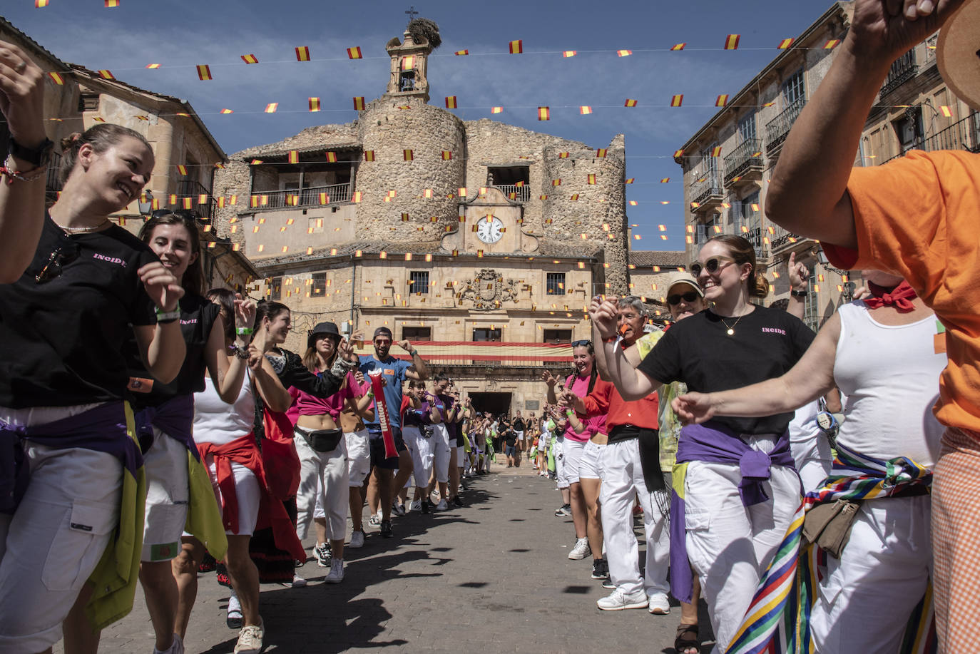 Inicio de las fiestas de Sepúlveda