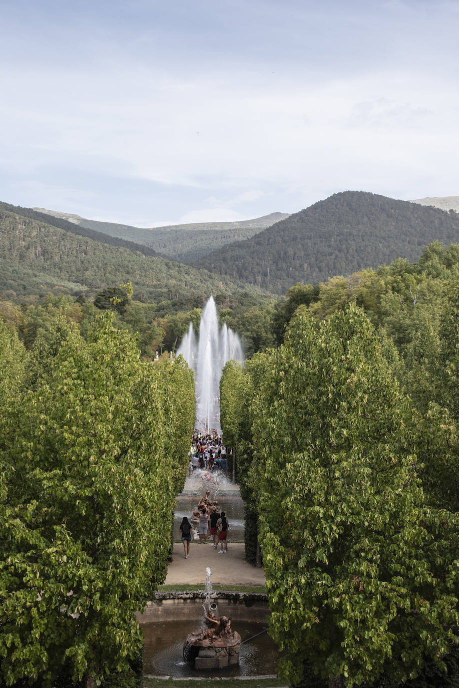 El último espectáculo de las fuentes de La Granja, en imágenes