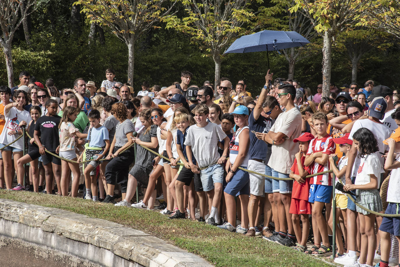 El último espectáculo de las fuentes de La Granja, en imágenes