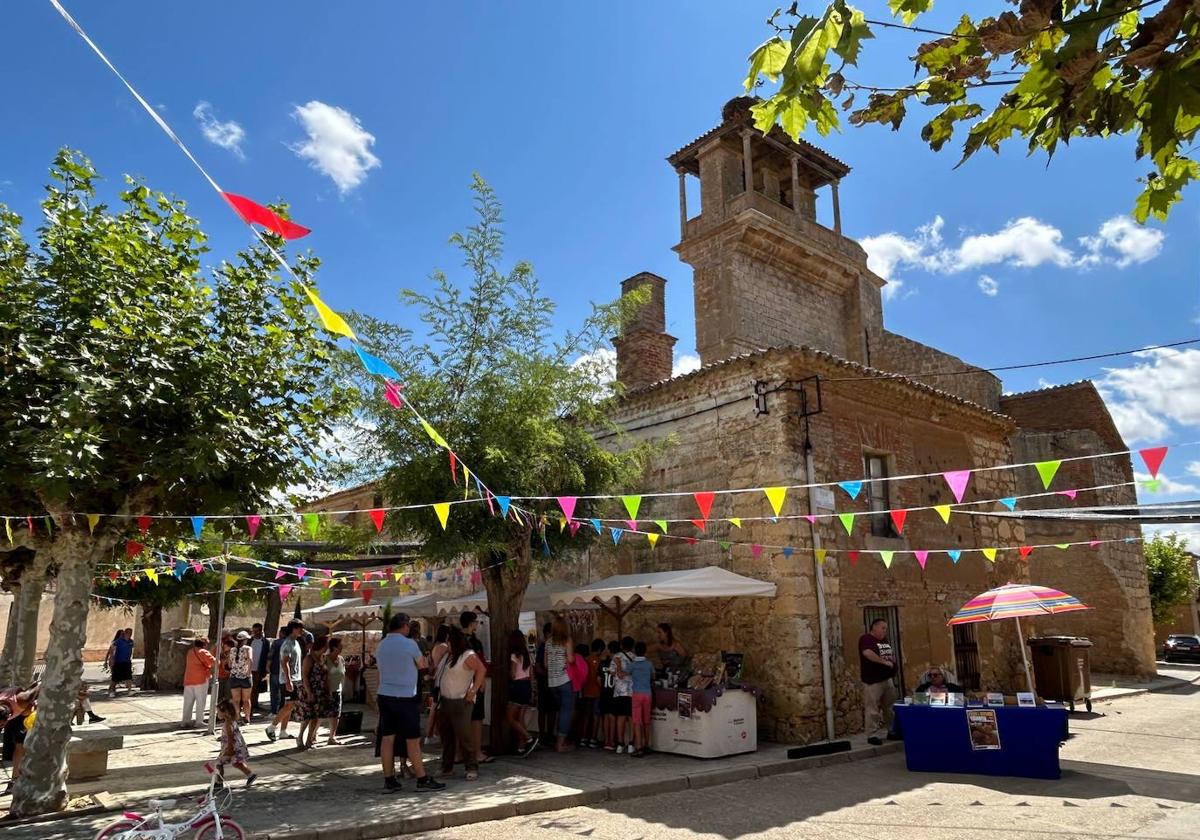 Un momento de la feria celebrada el sábado.