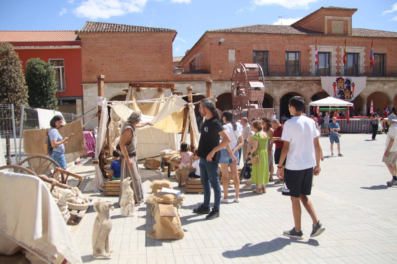 El Mercado de la India Chica de Medina de Rioseco, en imágenes