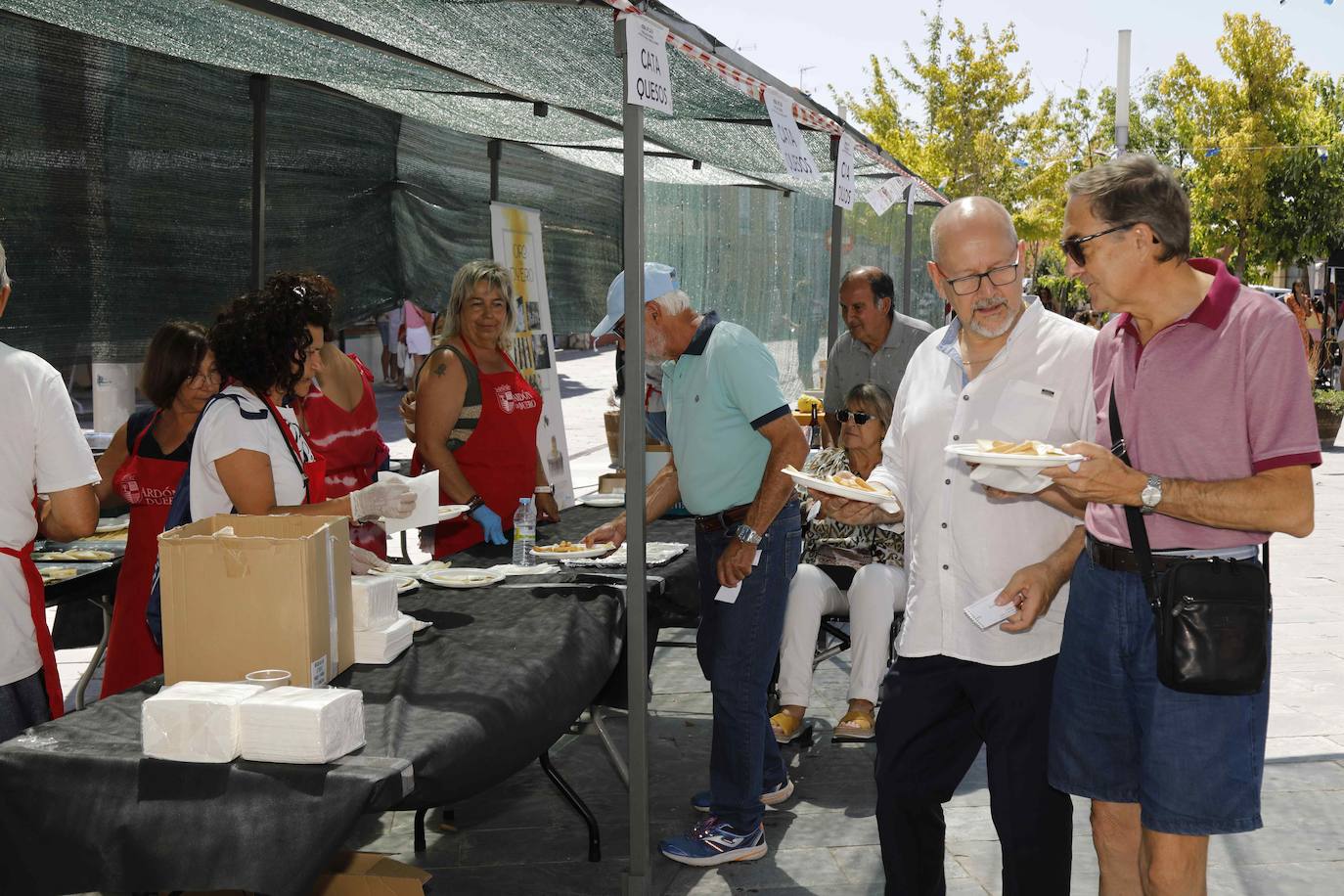 Exitosa cata de quesos en Sardón de Duero