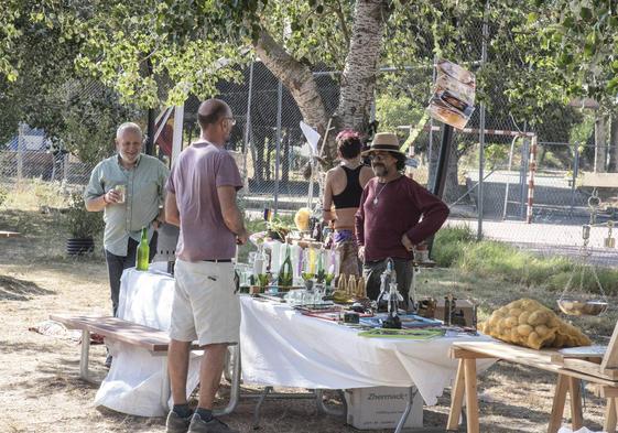 Feria de iniciativas sostenibles en Roda de Eresma.