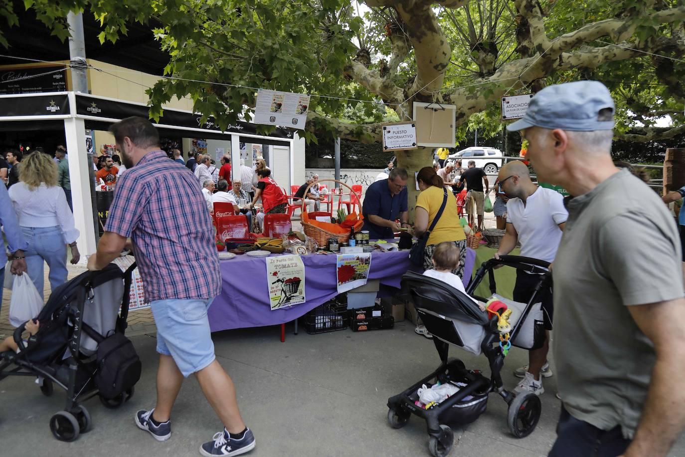 La Feria del Tomate de Tudela, en imágenes