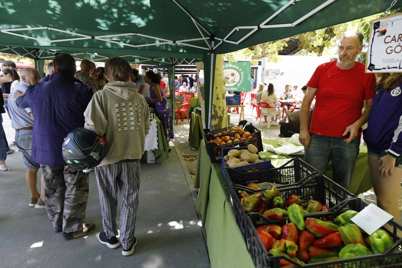 La Feria del Tomate de Tudela, en imágenes