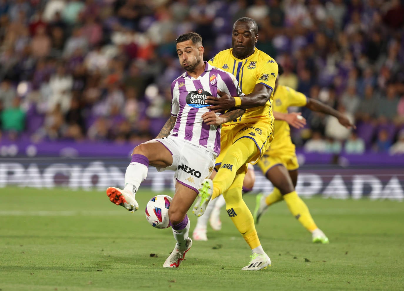 El partido entre en Real Valladolid y el Alcorcón, en imágenes (3/3)