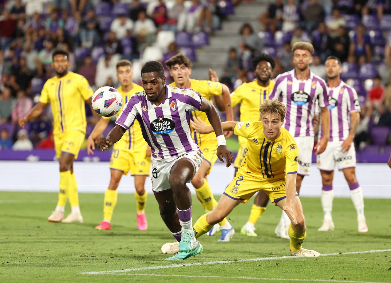 El partido entre en Real Valladolid y el Alcorcón, en imágenes (3/3)