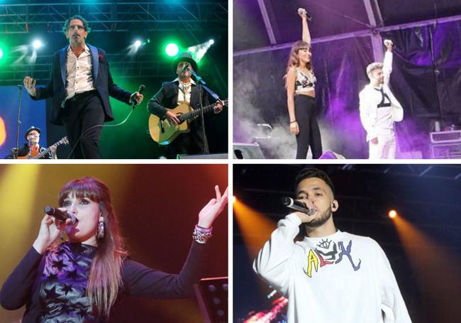 Los Pichas, Aitana y Agoney, Rozalén y C. Tangana.