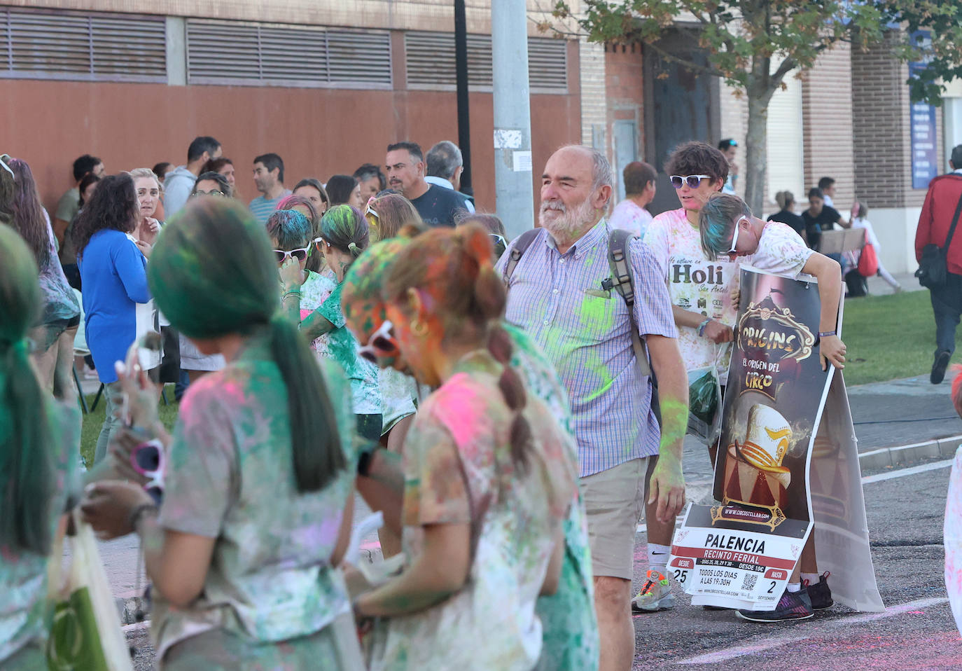 Palencia es de color &#039;holi run&#039;