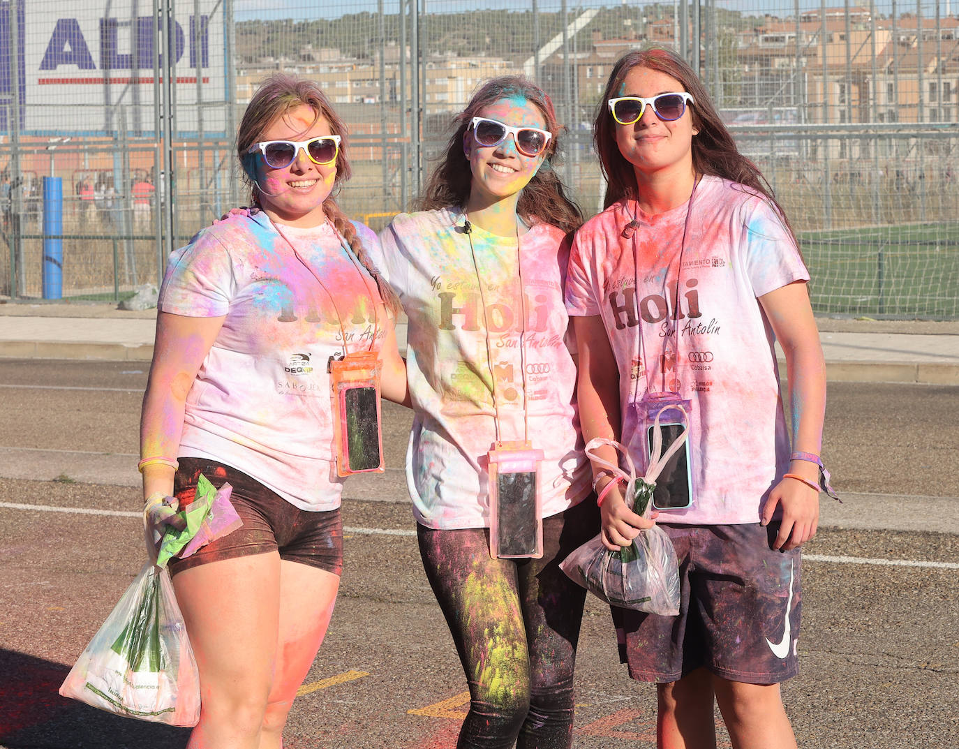 Palencia es de color &#039;holi run&#039;