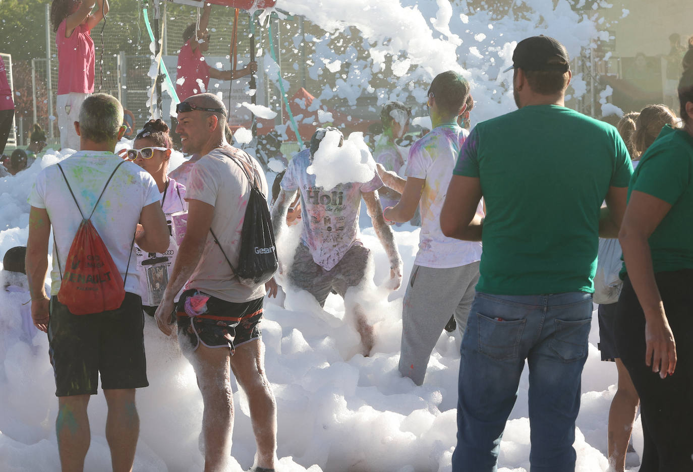 Palencia es de color &#039;holi run&#039;