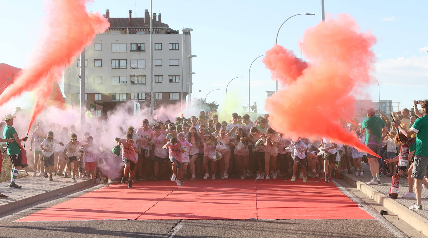 Palencia es de color &#039;holi run&#039;