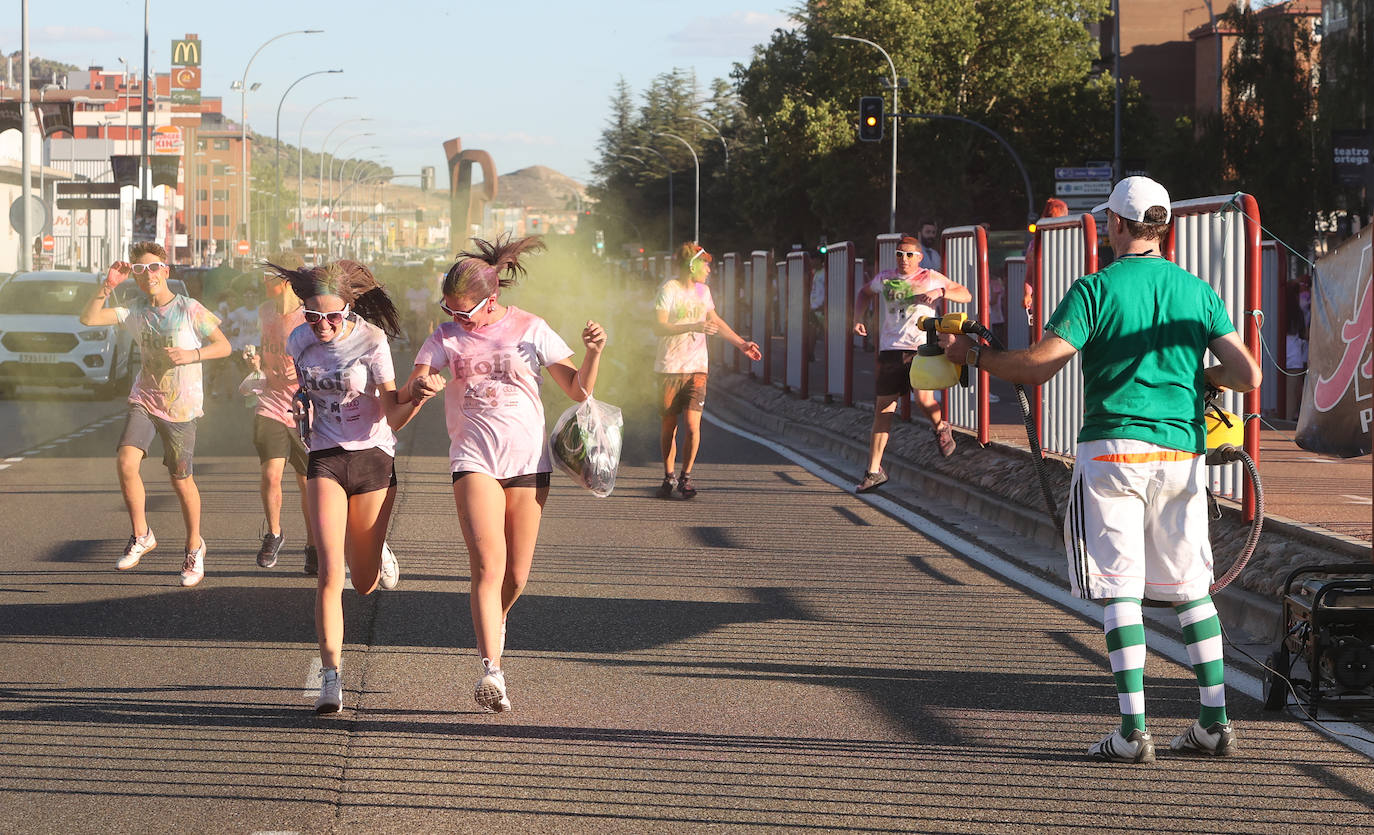 Palencia es de color &#039;holi run&#039;