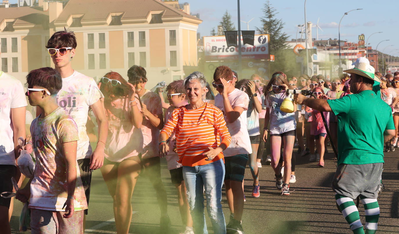 Palencia es de color &#039;holi run&#039;