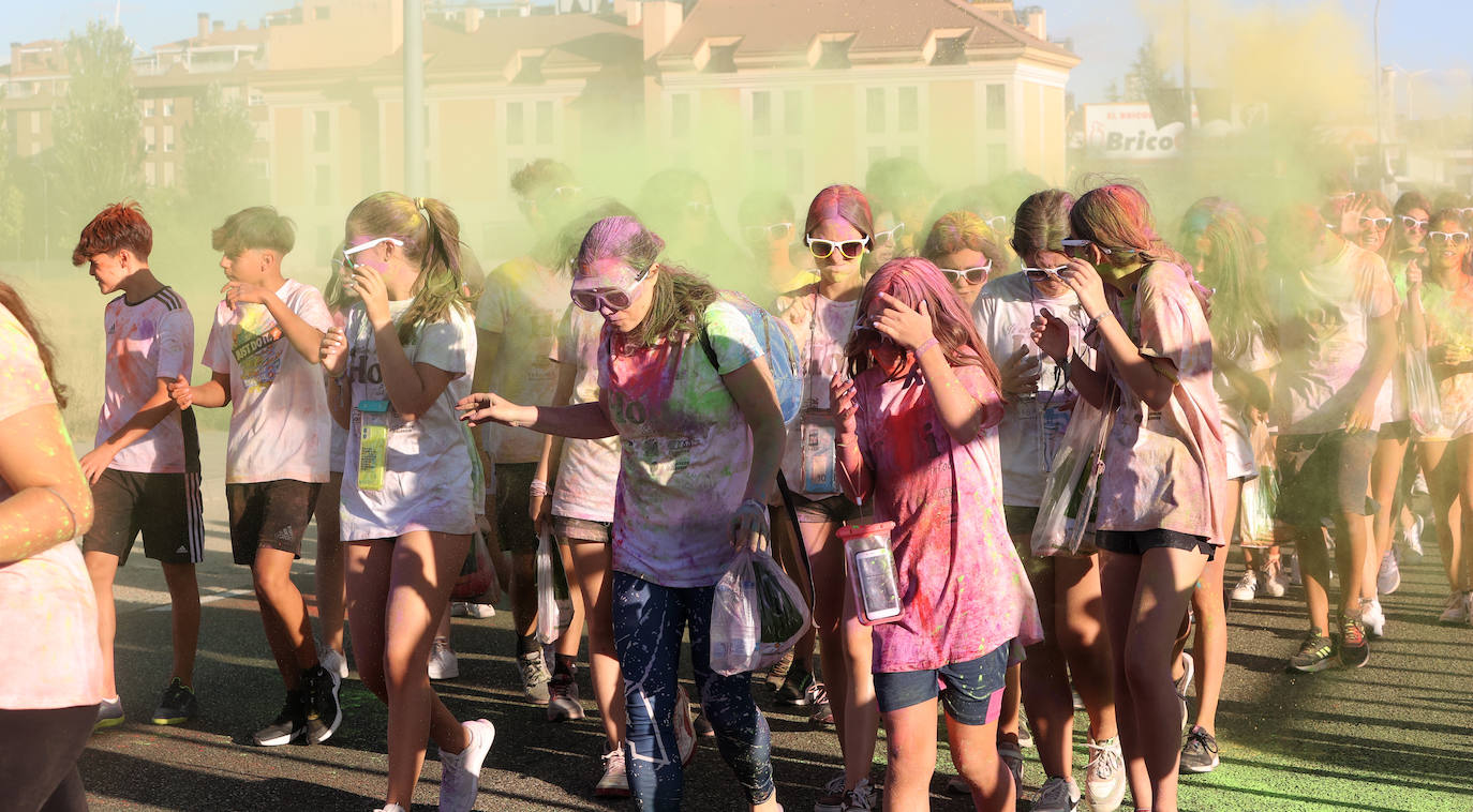 Palencia es de color &#039;holi run&#039;