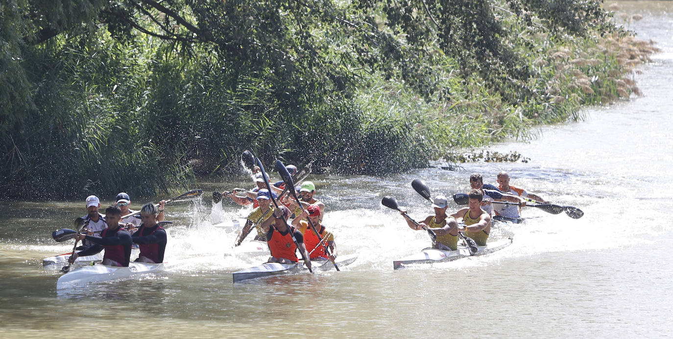 El ascenso y descenso del Carrión en piragua, en imágenes