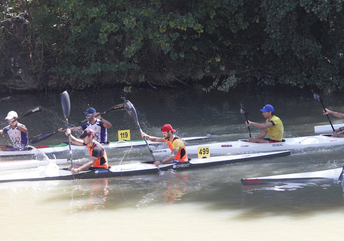 El ascenso y descenso del Carrión en piragua, en imágenes