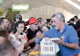 Casetas regionales en las fiestas de Valladolid.