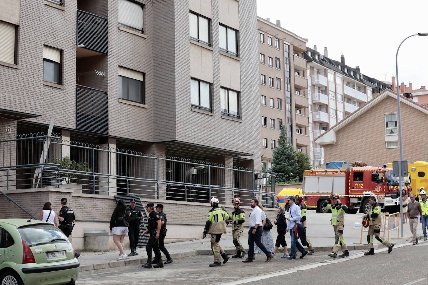 La explosión de gas en el barrio de Parquesol de Valladolid, en imágenes (III)