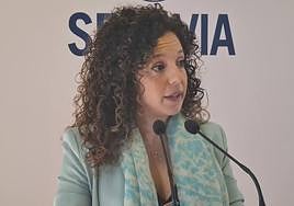 Noemí Otero, portavoz de Ciudadanos en el Ayuntamiento de Segovia.