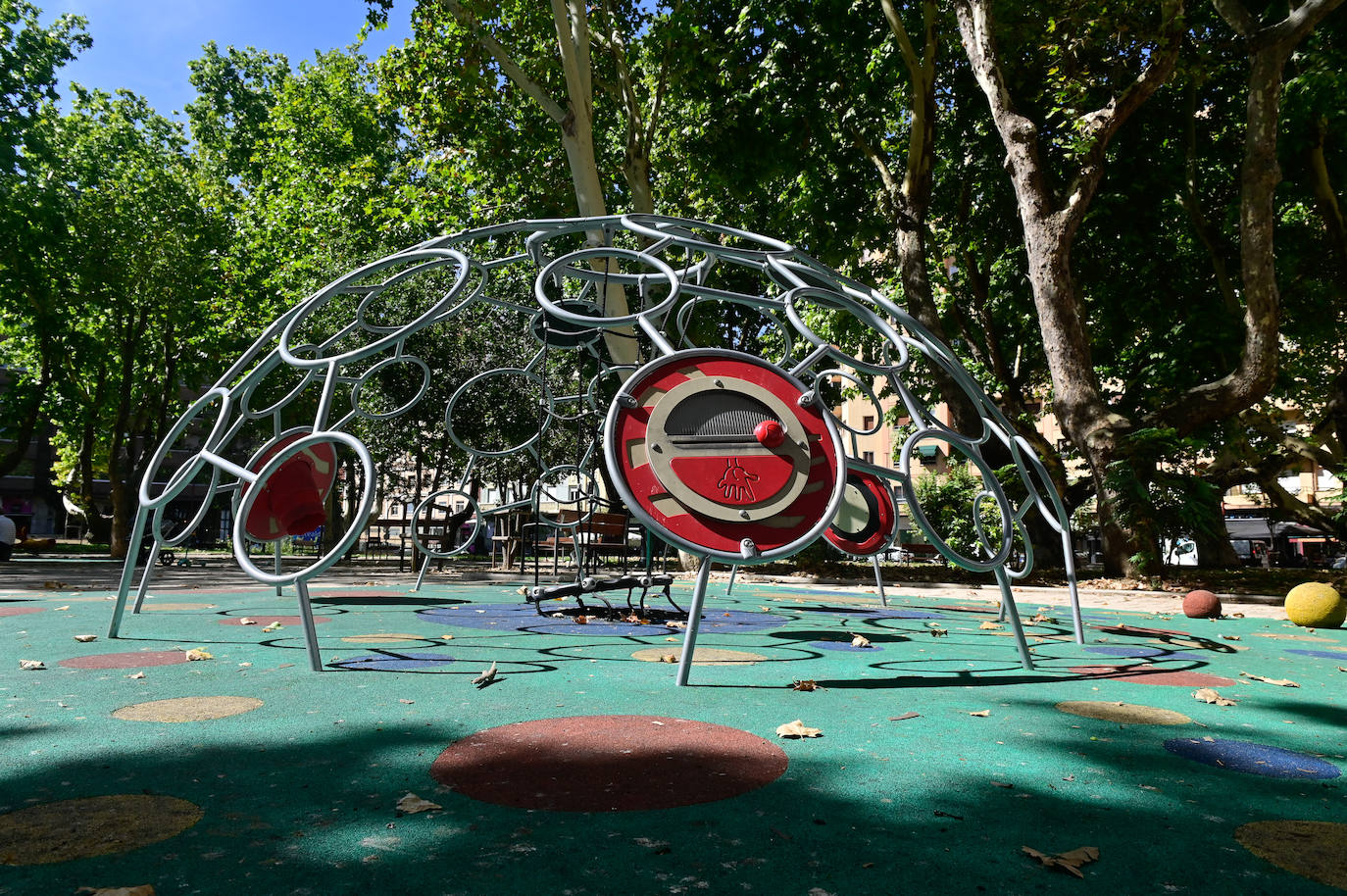 La plaza Circular, en imágenes