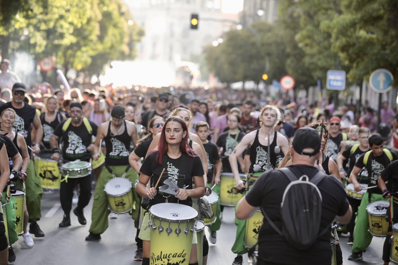 El desfile de peñas, en imágenes