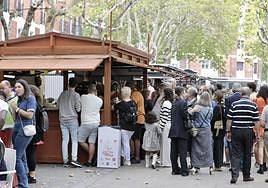 Casetas de la Feria de Día de Valladolid.