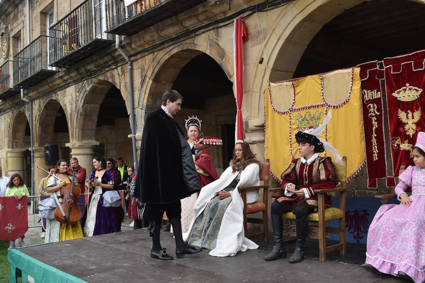 Visita de Carlos V a Aguilar