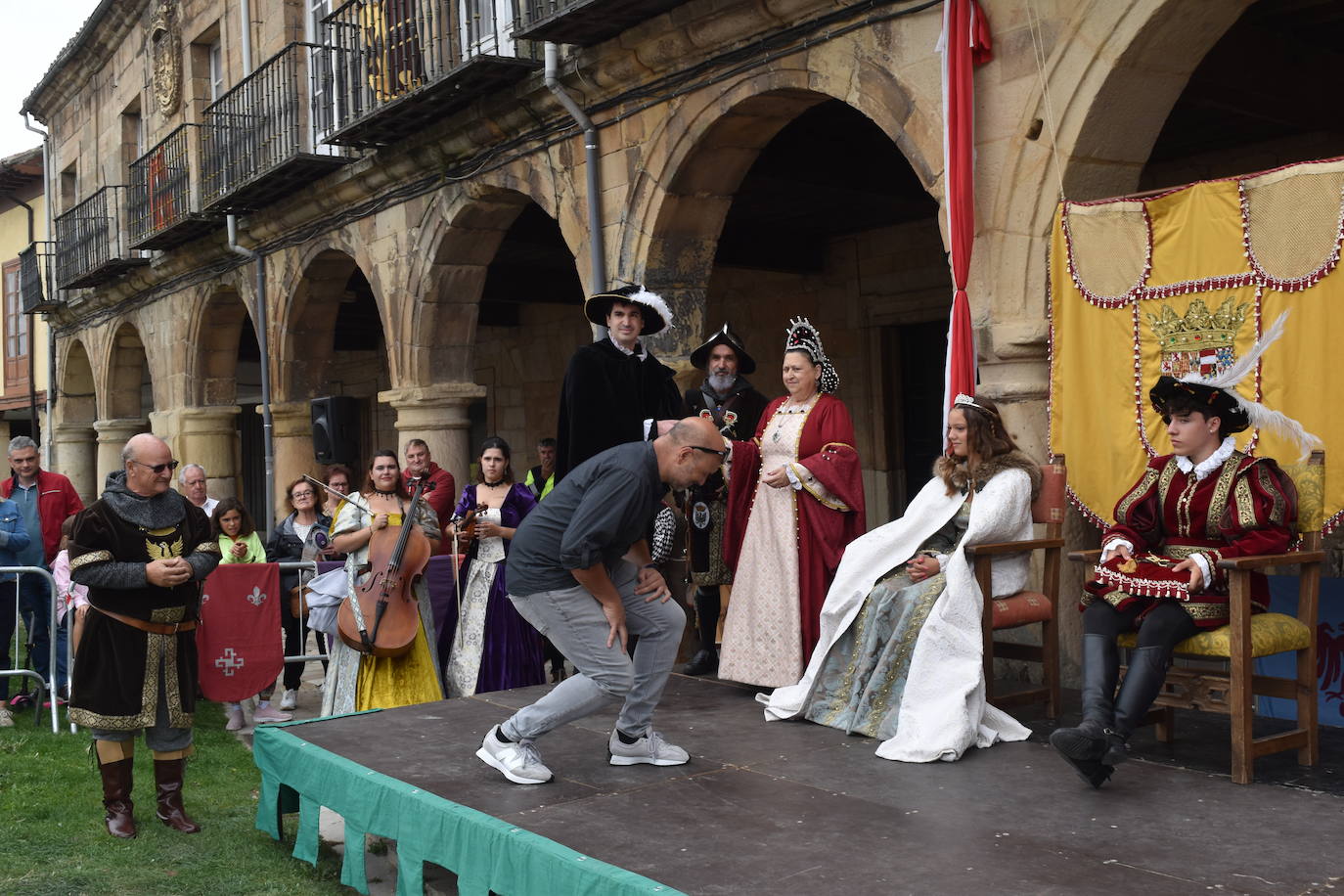 Visita de Carlos V a Aguilar