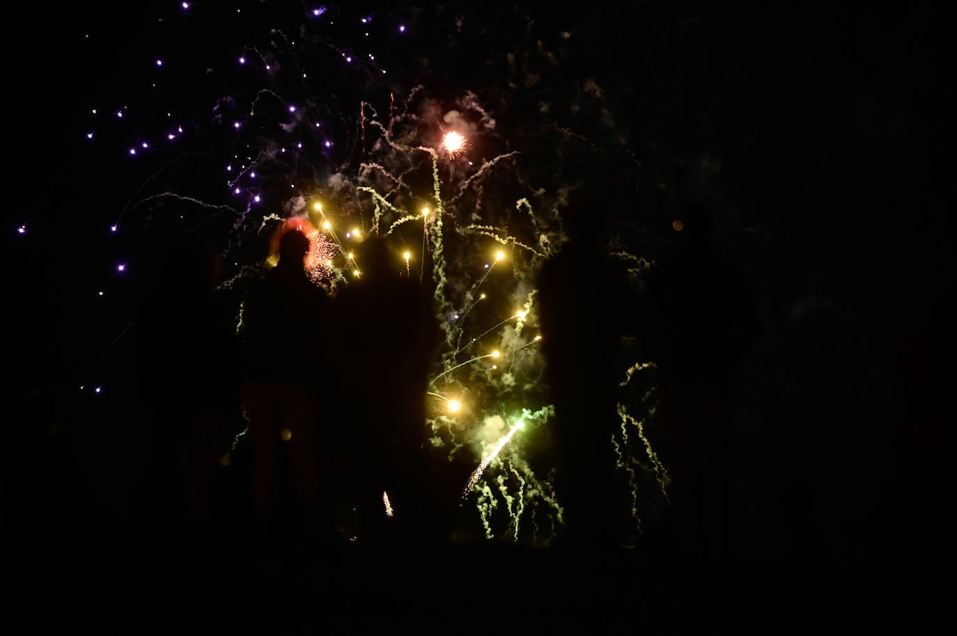 El cielo de Valladolid se llena de luces de colores