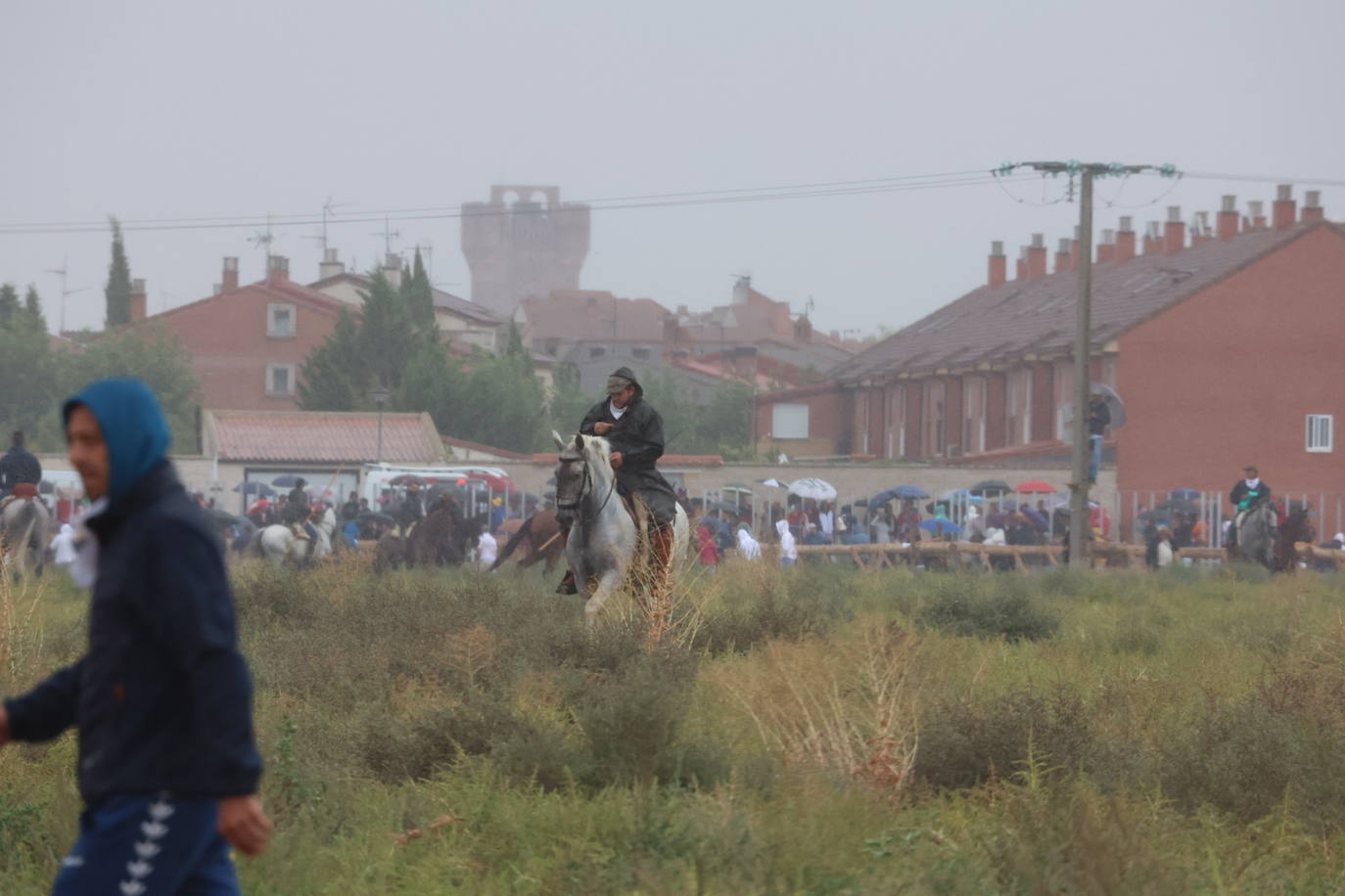Encierro del domingo en Medina del Campo