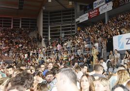 Público en el concierto de Leiva en el Pabellón Municipal estas fiestas.