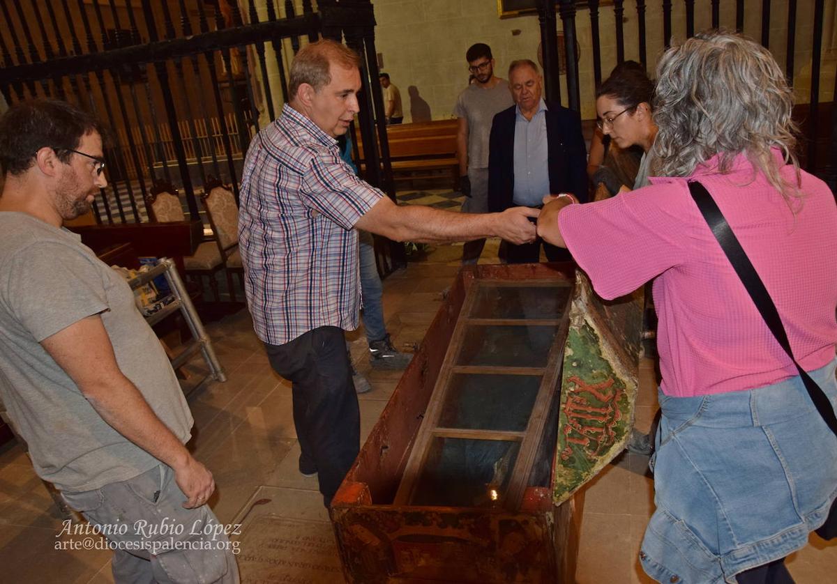 Restauración del sarcófago de doña Urraca