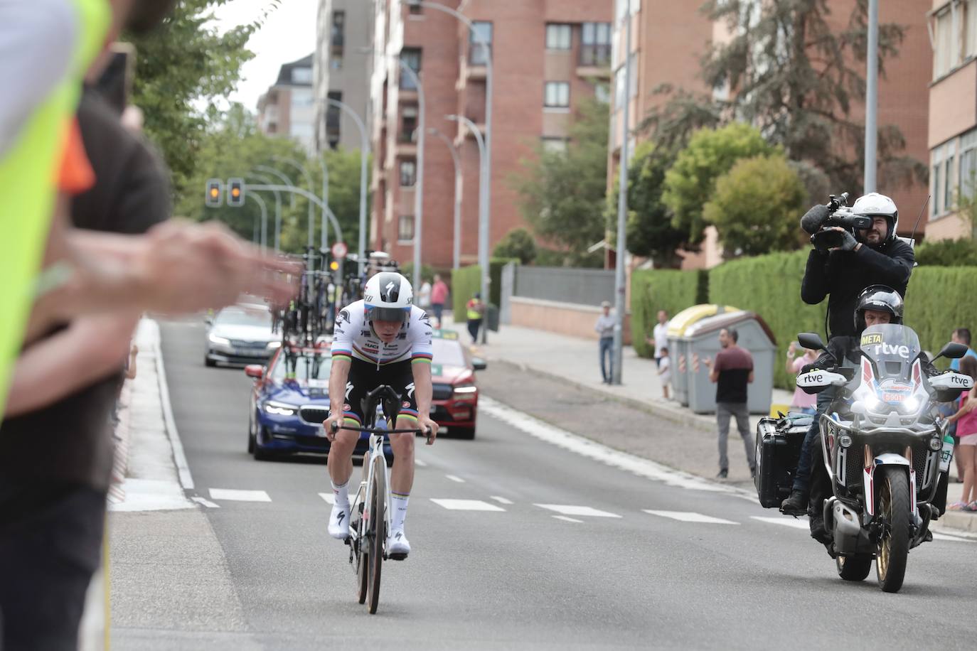 Valladolid se vuelca con La Vuelta en su etapa contrarreloj (1/3)