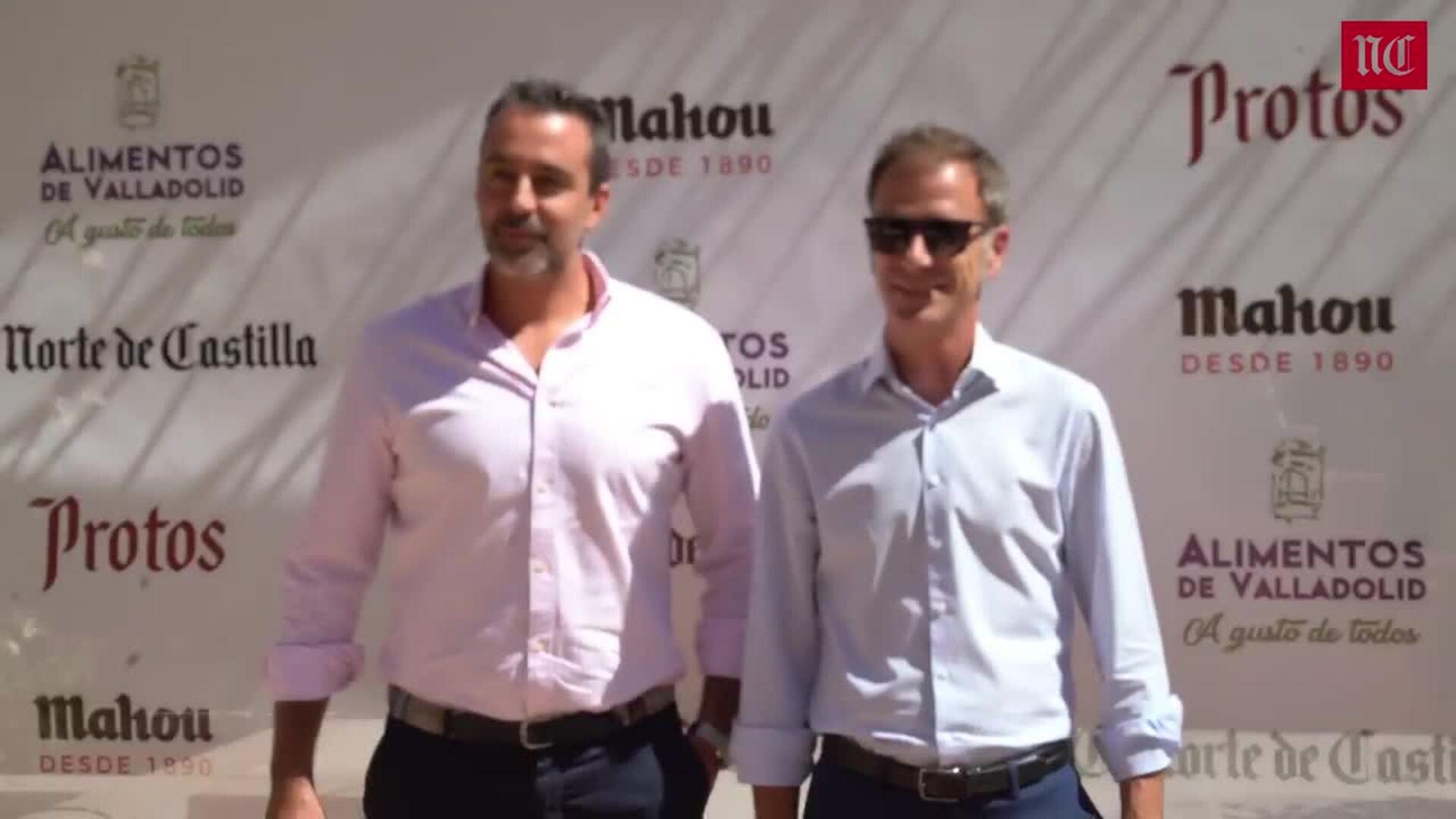Invitados a la primera jornada de la Caseta de El Norte en las Fiestas de Valladolid 2023