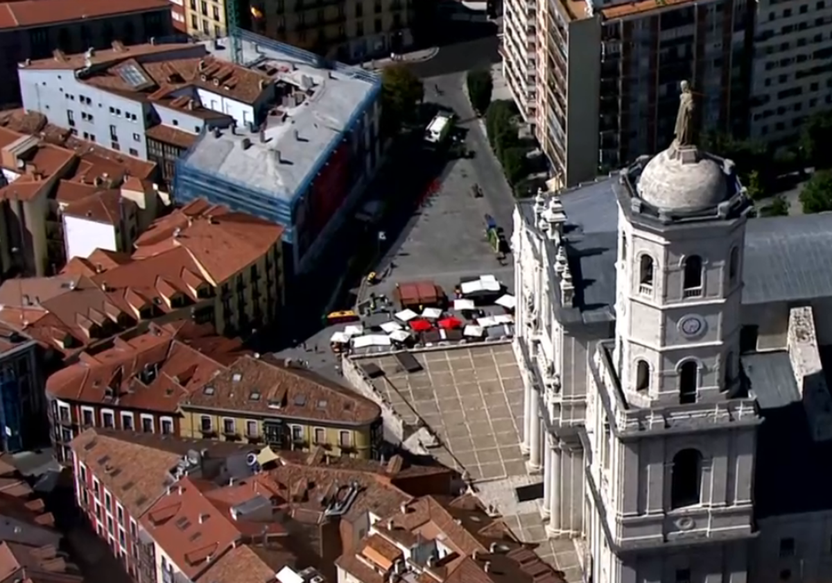 Las mejores imágenes de Valladolid que dejó la retransmisión de La Vuelta