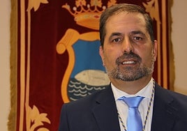 Benjamín Cerezo, alcalde de Riaza.