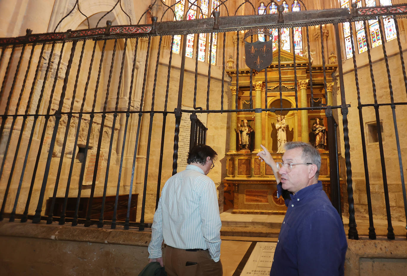 Las obras de restauración de la Catedral de Palencia la embellecen