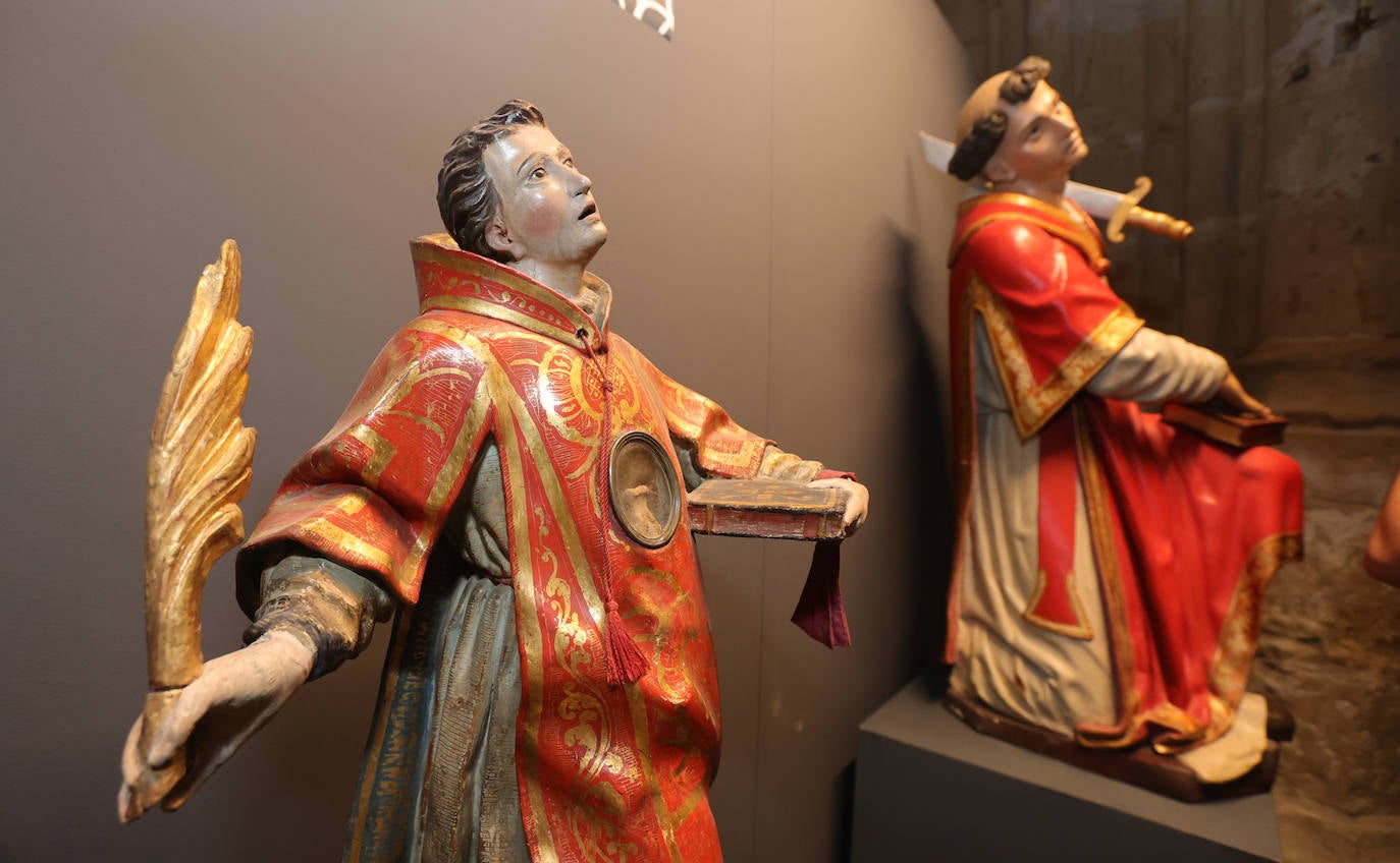 Las obras de restauración de la Catedral de Palencia la embellecen