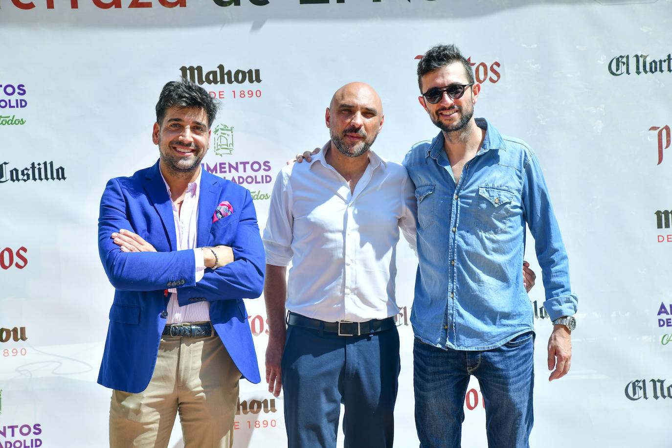 Ángel Casado (El Norte), Antonio Ruiz (gerente de Palausa) y Héctor García (técnico de Trasplantes de Castilla y León).